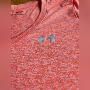 Under Armour Womens Coral Short Sleeve Tee
